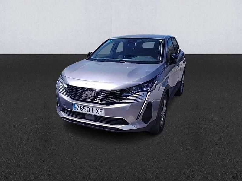 Gris Usado 2022 Peugeot 3008 Active Monovolumen | 19.500 € (Precio justo) - Imagen 1/4