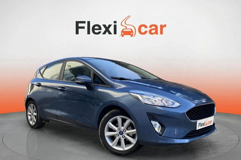 Azul Usado 2021 Ford Fiesta Limited Utilitario | 10.990 € (Precio justo) - Imagen 1/4