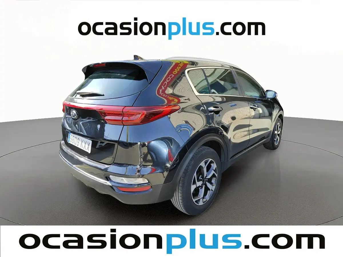Usado Kia Sportage Plus 132 CV (97 kW) 2019 Negro SUV