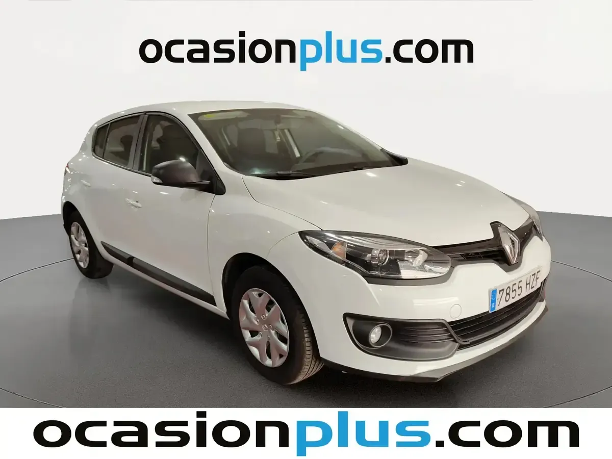 Usado Renault Mégane III Life 95 CV (69 kW) 2014 Blanco Berlina