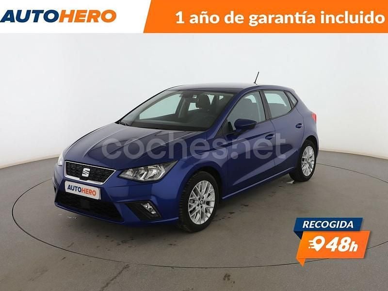 Azul Usado 2019 Seat Ibiza Style Plus Berlina | 13.399 € (Precio justo) - Imagen 1/3