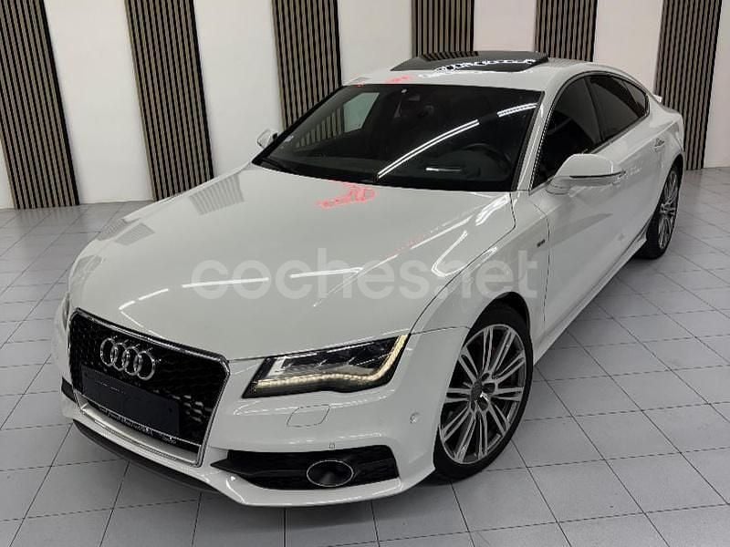 Usado Audi A7 Sportback S-Line 313 CV (230 kW) 2014 Blanco Utilitario