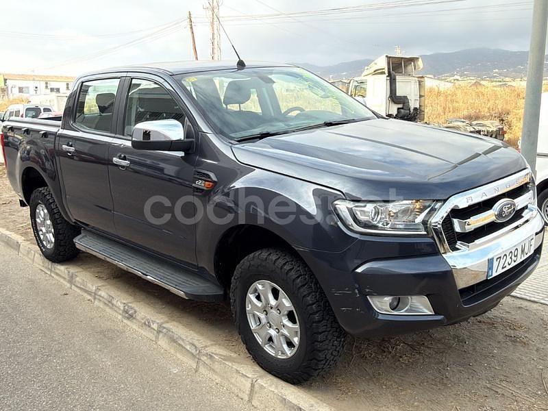 Gris / plata Usado 2018 Ford Ranger XLT Recogida | 24.900 € (Precio justo) - Imagen 1/4