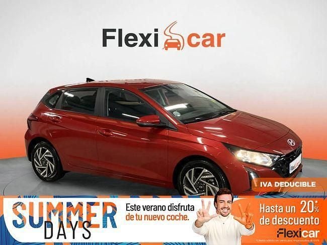 Rojo Usado 2024 Hyundai i20 Berlina | 15.990 € (Buen precio) - Imagen 1/4