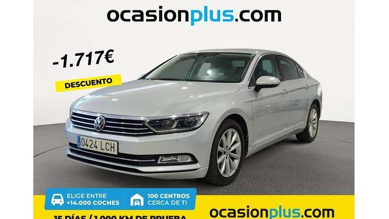 Plateado Usado 2019 VW Passat Advance Berlina | 16.355 € (Buen precio) - Imagen 1/4