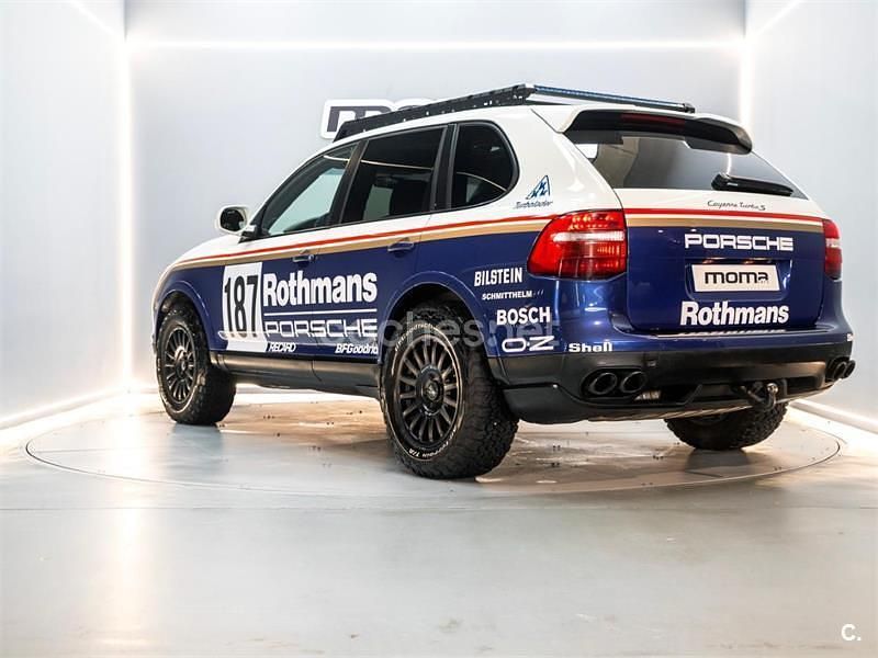 Usado Porsche Cayenne Turbo 500 CV (367 kW) 2007 Azul SUV