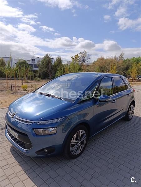 Usado Citroën C4 Picasso Feel 130 CV (95 kW) 2016 Azul Monovolumen