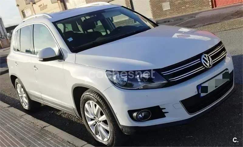 Usado VW Tiguan 110 CV (80 kW) 2014 Blanco SUV