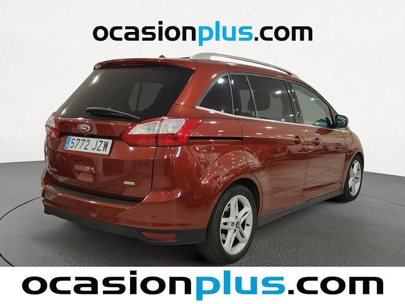 Usado Ford C-MAX Titanium 125 CV (91 kW) 2017 Rojo Monovolumen