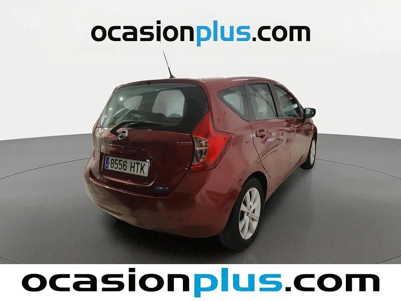 Begagnad Nissan Note Tekna 80 HK (58 kW) 2013 Röd Halvkombi
