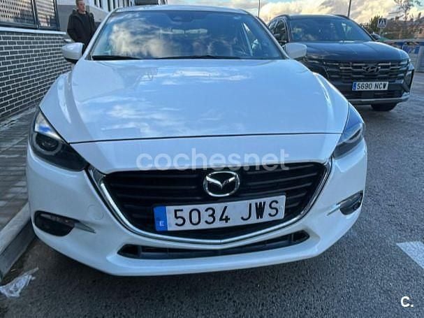 Blanco Usado 2017 Mazda 3 Style Berlina | 9700 € (Buen precio) - Imagen 1/4