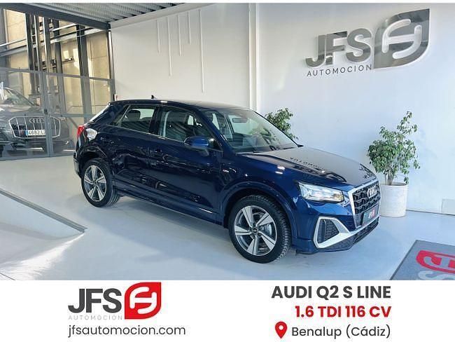 Usado Audi Q2 S-Line 116 CV (85 kW) 2022 Azul SUV