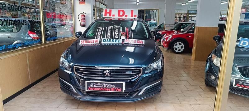 Azul Usado 2015 Peugeot 508 Active Berlina | 9990 € (Buen precio) - Imagen 1/4