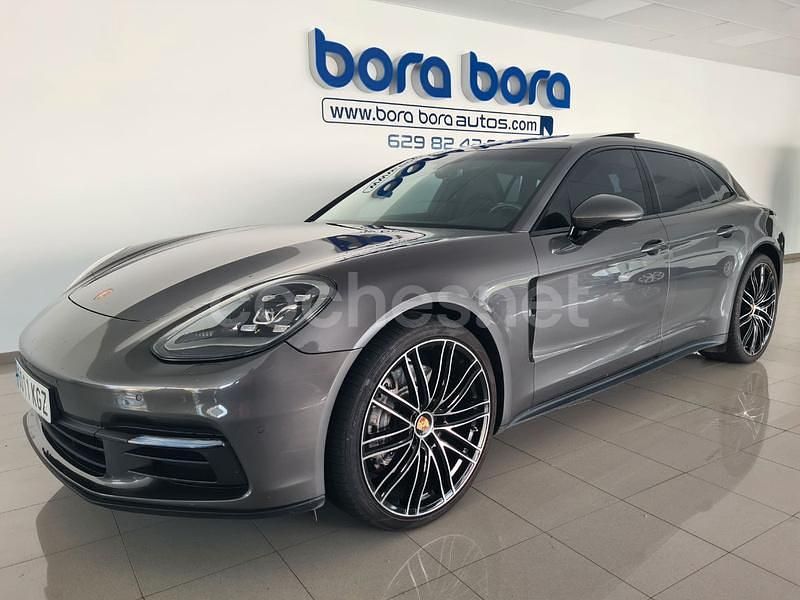 Usado Porsche Panamera 4 Sport Turismo 330 CV (242 kW) 2018 Gris / plata Berlina