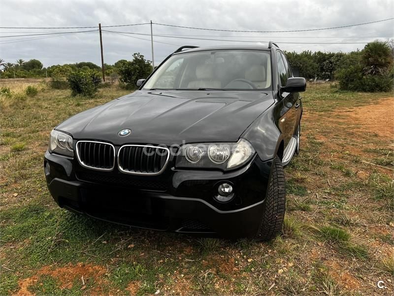 Usado BMW X3 177 CV (130 kW) 2009 Negro SUV
