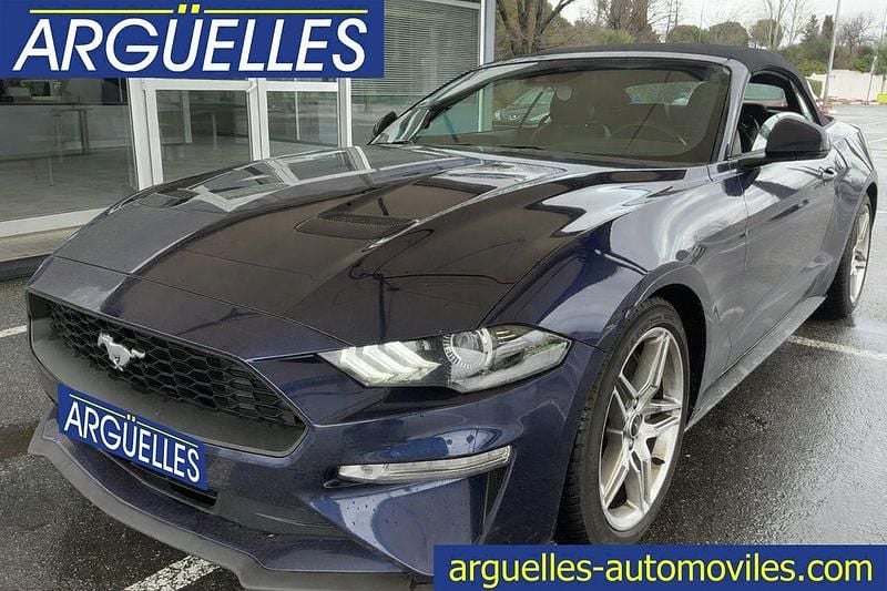 Usado Ford Mustang Convertible 290 CV (213 kW) 2019 Azul Descapotable