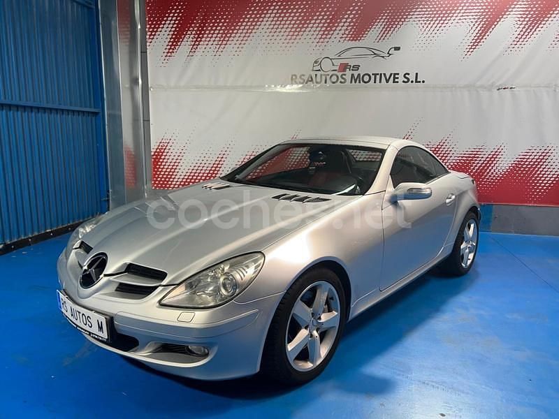 Gris / plata Usado 2008 Mercedes SLK350 Descapotable | 12.450 € (Precio justo) - Imagen 1/4