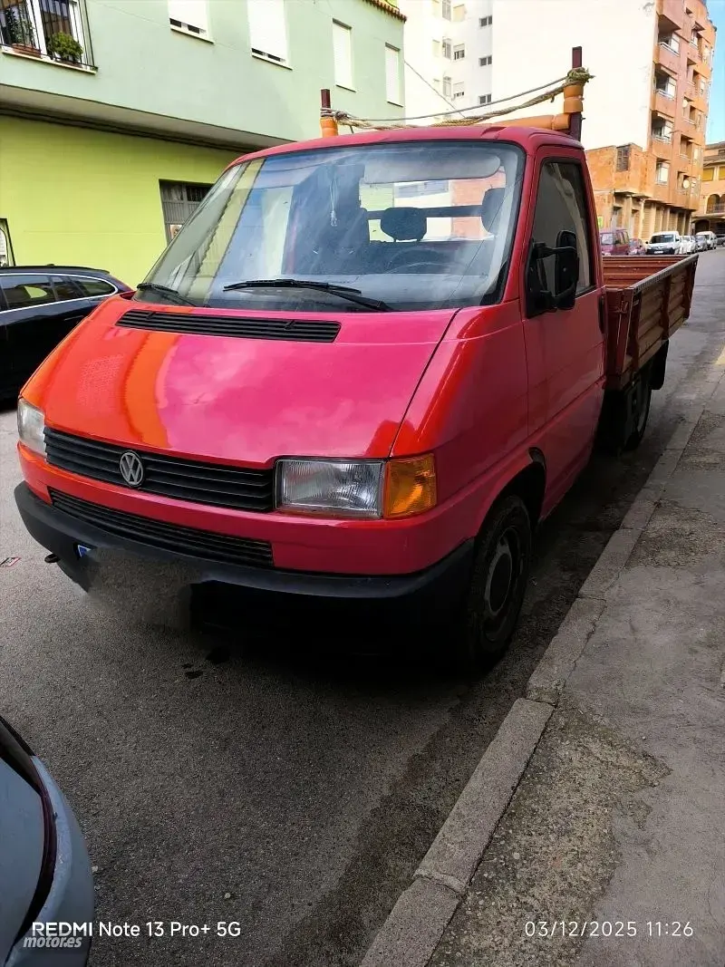 Usado VW T4 70 CV (51 kW) 2002 Rojo Van