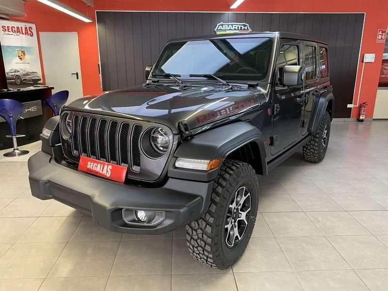 Usado Jeep Wrangler Unlimited Rubicon 200 CV (147 kW) 2019 Gris SUV