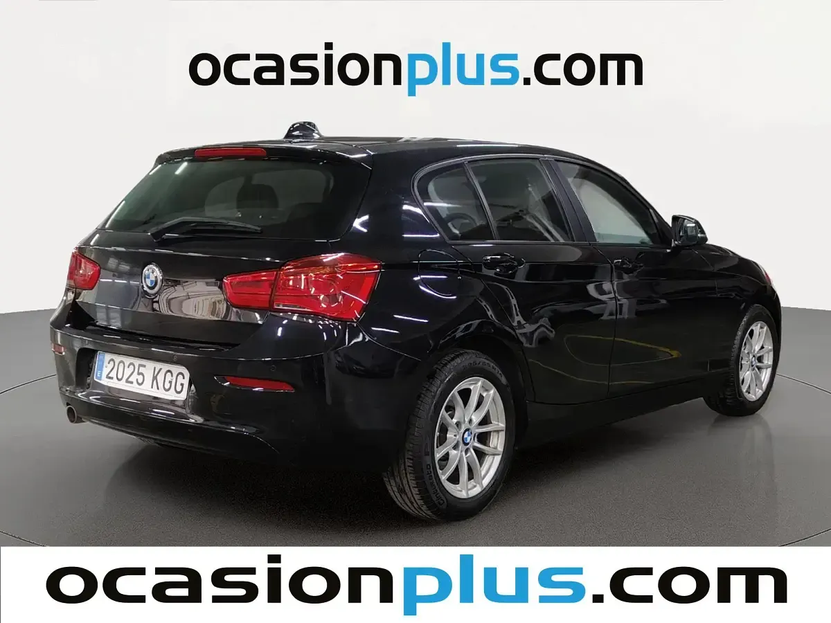 Usado BMW 116 116 CV (85 kW) 2017 Negro Utilitario
