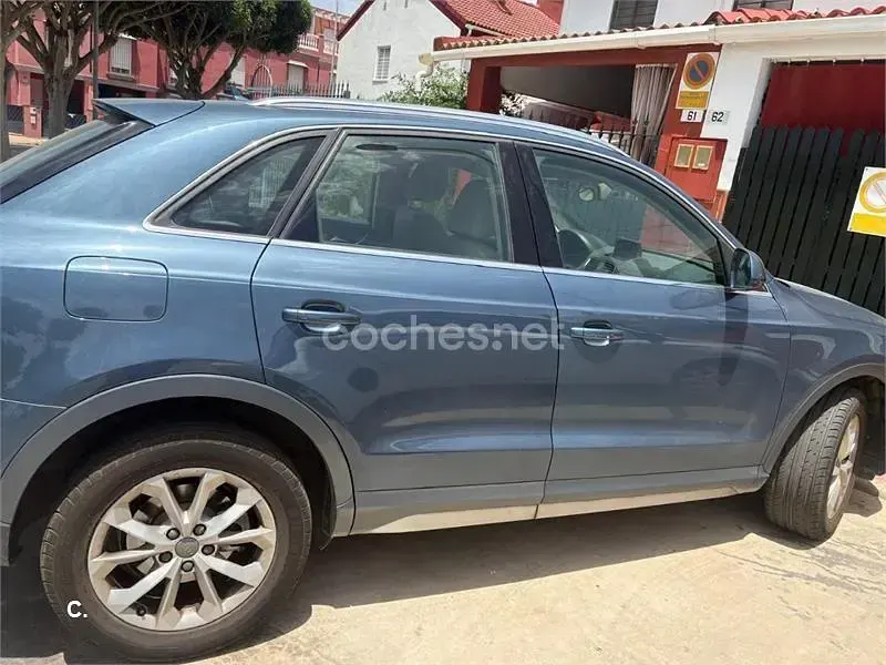 Usado Audi Q3 150 CV (110 kW) 2015 Gris / plata SUV