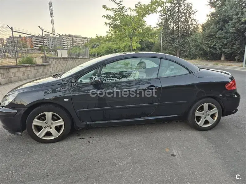 Usado Peugeot 307 CC 138 CV (101 kW) 2005 Negro Descapotable