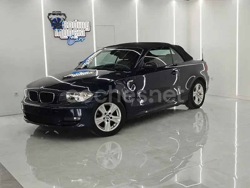 Usado BMW 118 Cabriolet 143 CV (105 kW) 2009 Azul Descapotable