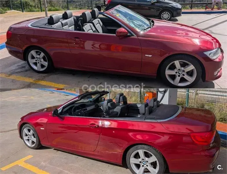 Usado BMW 320 Cabriolet Comfort Edition 170 CV (125 kW) 2012 Rojo Descapotable