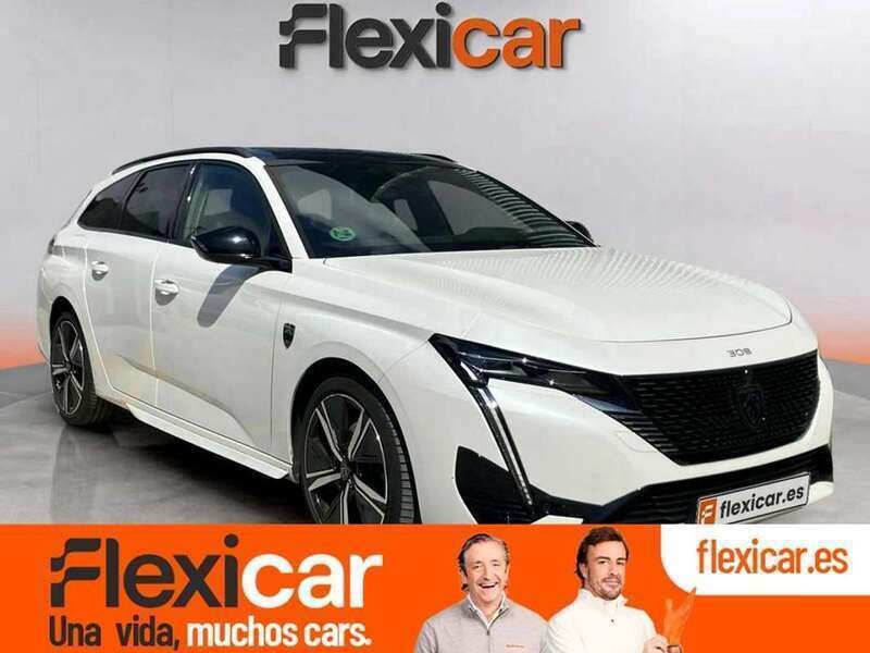 Blanco Usado 2022 Peugeot 308 GT Familiar | 20.990 € (Precio justo) - Imagen 1/4