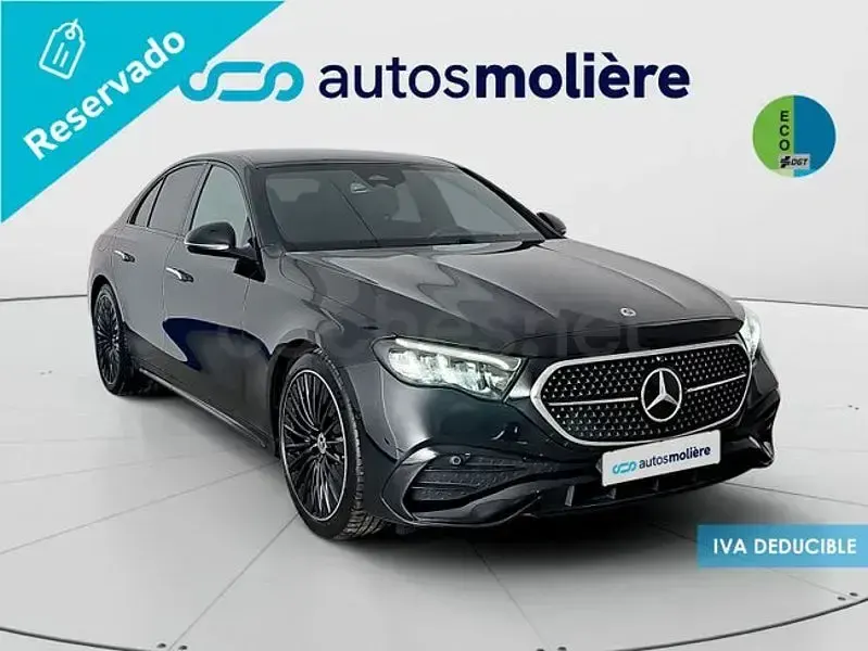 Usado Mercedes E220 197 CV (144 kW) 2025 Negro Berlina