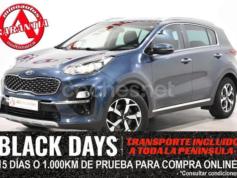 Azul Usado 2019 Kia Sportage SUV | 16.890 € (Precio justo) - Imagen 1/4