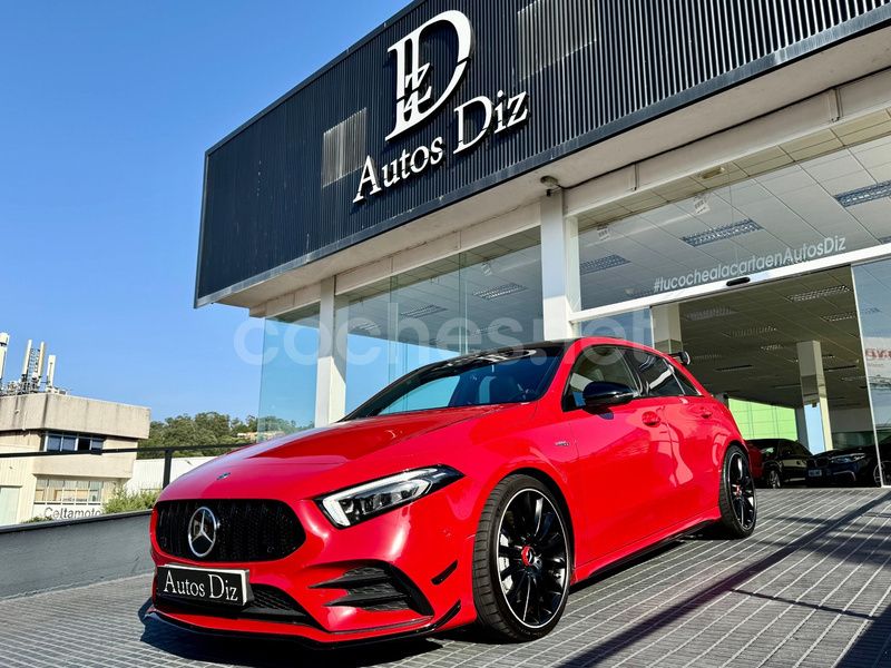 Rojo Usado 2019 Mercedes A35 AMG Berlina | 39.800 € (Precio justo) - Imagen 1/4