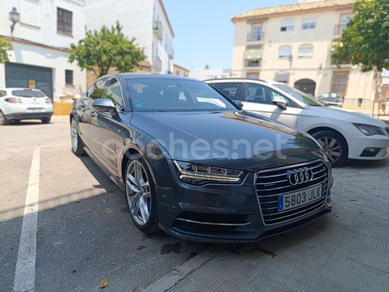 Gris / plata Usado 2016 Audi A7 Sportback S-Line Utilitario | 21.190 € (Super precio) - Imagen 1/4