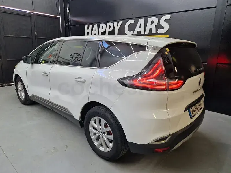 Usado Renault Espace Life 130 CV (95 kW) 2016 Blanco Monovolumen