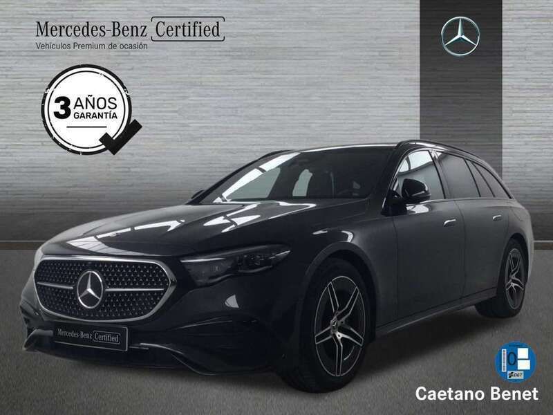 Gris Usado 2024 Mercedes E300 Familiar | 59.900 € (Precio justo) - Imagen 1/4