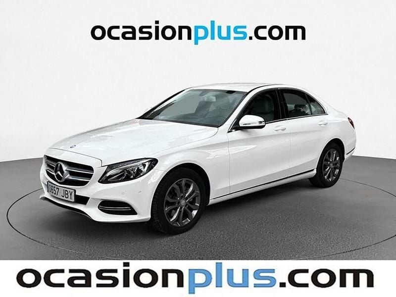 Blanco Usado 2015 Mercedes C220 Avantgarde Berlina | 19.900 € (Precio justo) - Imagen 1/4
