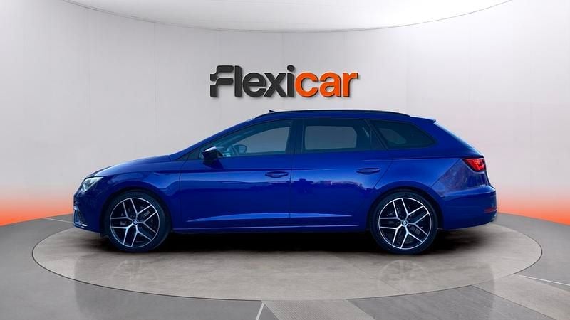 Usado Seat Leon FR 150 CV (110 kW) 2019 Azul Berlina
