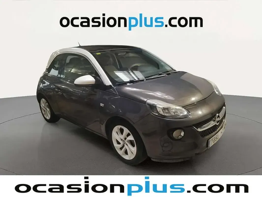 Usado Opel Adam Glam 87 CV (63 kW) 2015 Gris Utilitario