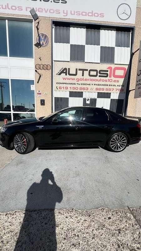 Usado Audi A4 S-Line 190 CV (139 kW) 2016 Negro Berlina