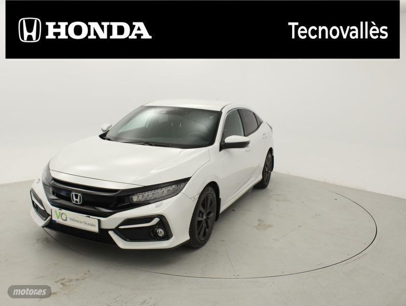 Blanco Usado 2021 Honda Civic Elegance Utilitario | 21.990 € (Precio justo) - Imagen 1/4
