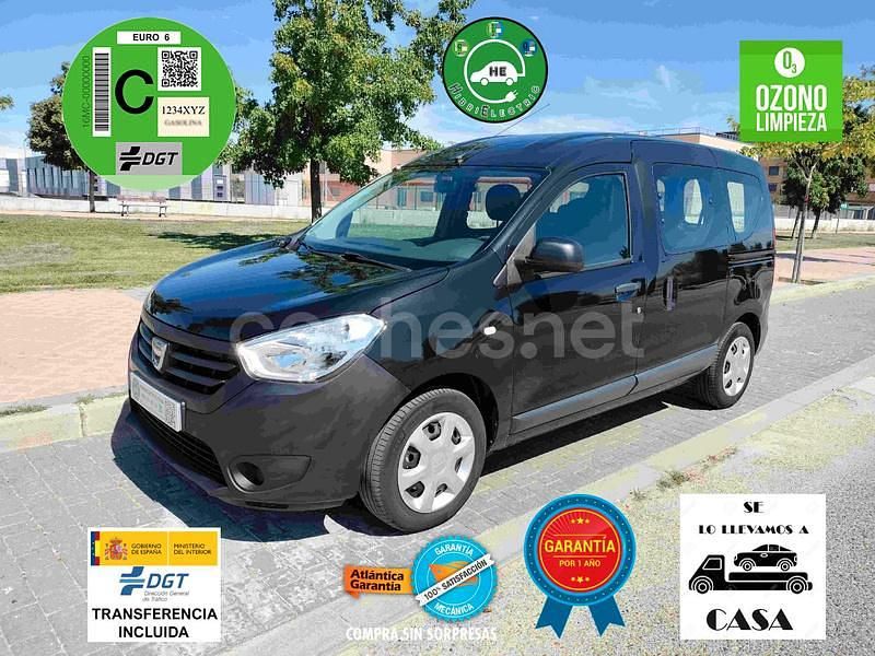 Negro Usado 2016 Dacia Dokker Ambiance Van | 9290 € (Buen precio) - Imagen 1/4
