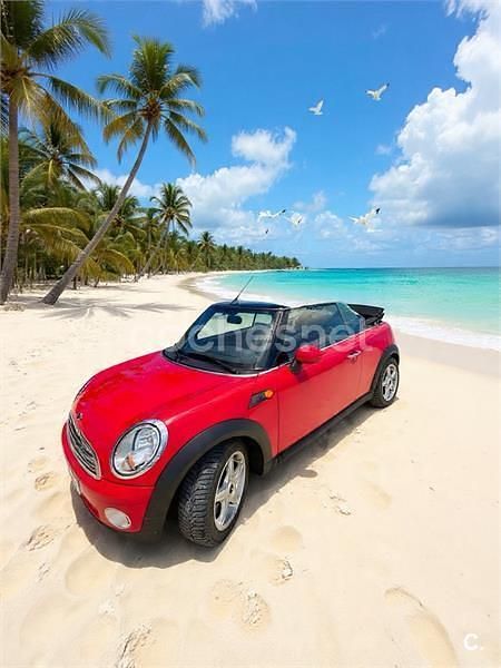 Rojo Usado 2010 Mini Cooper Cabriolet Descapotable | 9880 € (Buen precio) - Imagen 1/4