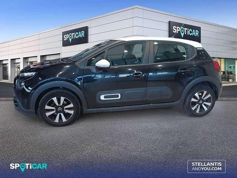 Usado Citroën C3 Feel 110 CV (80 kW) 2021 Negro Utilitario