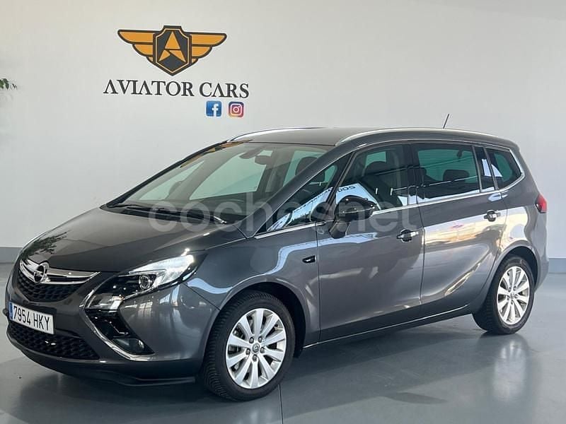 Beige Usado 2012 Opel Zafira Tourer Selective Monovolumen | 9999 € (Un poco caro) - Imagen 1/4