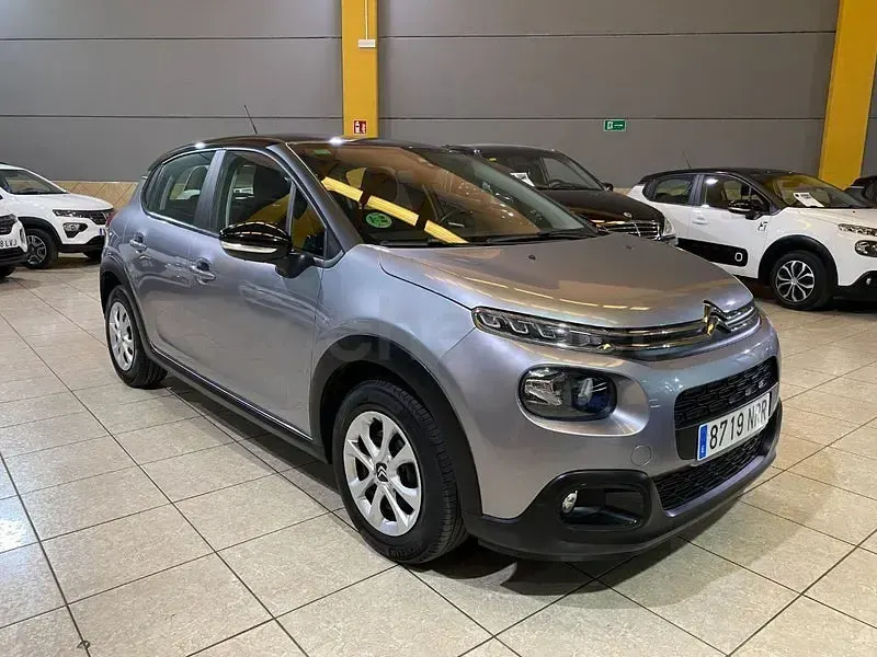 Usado Citroën C3 Feel 110 CV (80 kW) 2020 Gris / plata Utilitario