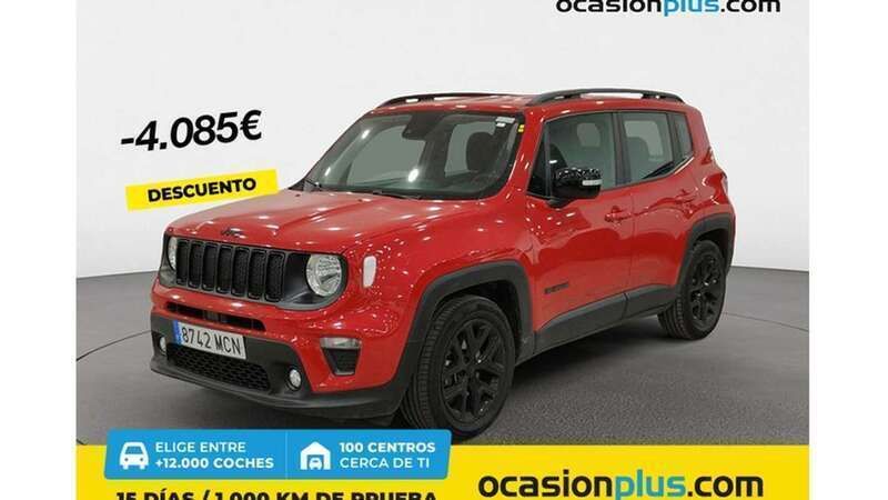 Rojo Usado 2022 Jeep Renegade Night Eagle SUV | 20.905 € (Un poco caro) - Imagen 1/2
