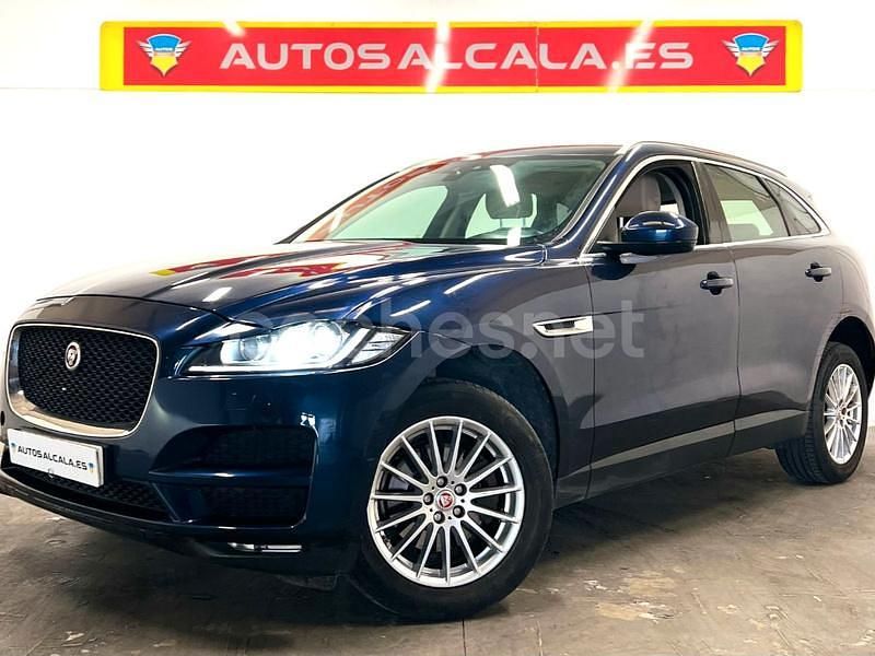 Usado Jaguar F-Pace Portfolio 180 CV (132 kW) 2018 Azul SUV