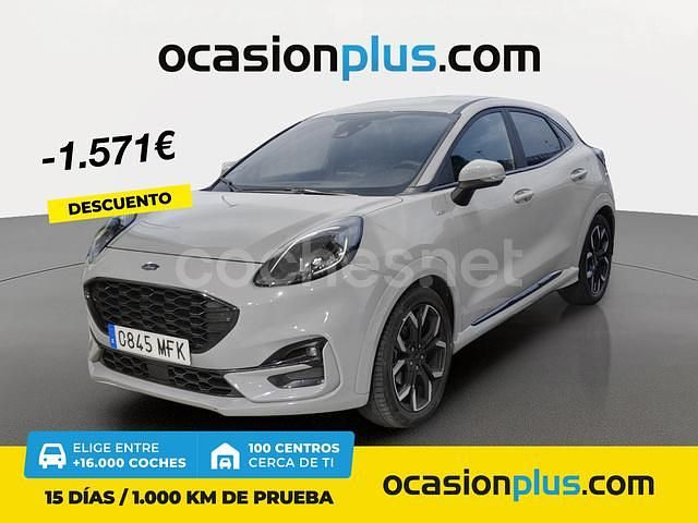 Gris / plata Usado 2023 Ford Puma ST-Line X SUV | 16.190 € (Precio justo) - Imagen 1/4