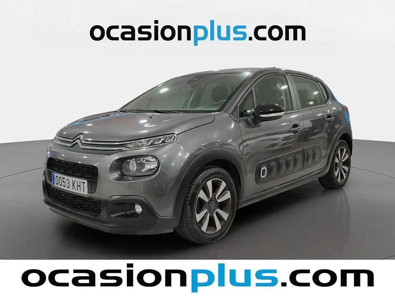 Gris Usado 2018 Citroën C3 Feel Utilitario | 10.182 € (Precio justo) - Imagen 1/4