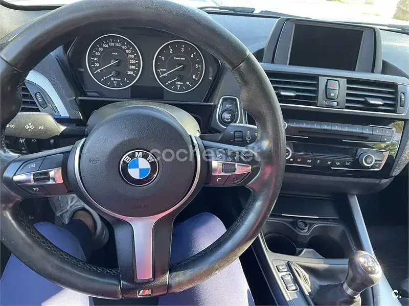 Usado BMW 116 116 CV (85 kW) 2016 Blanco Utilitario